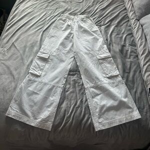 Princess Polly White Cargo Pants